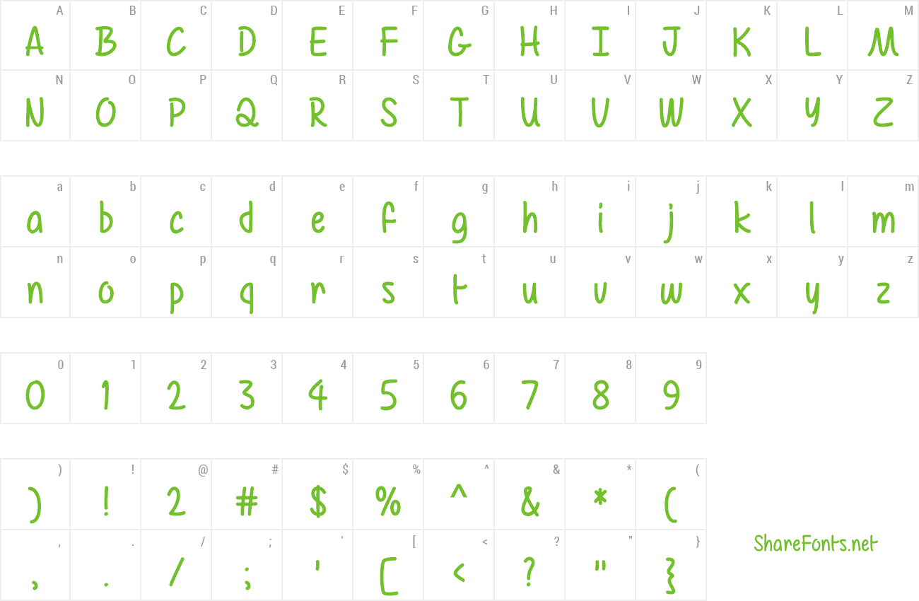 Font Mf Air Balloon preview